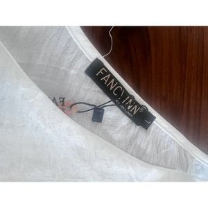 Fancyinn Cream Tank/Cami Shirt - NWT